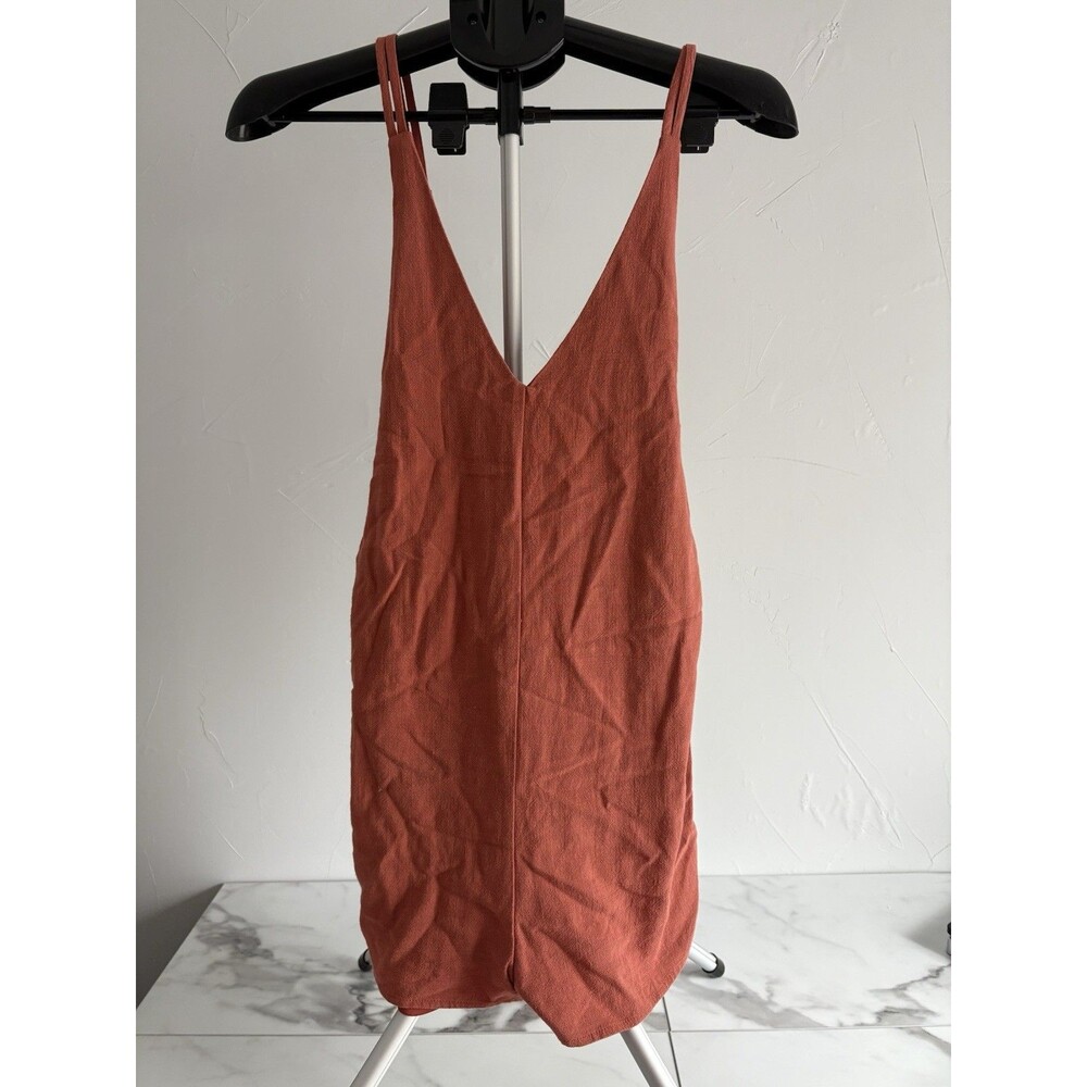 Lulus Burnt Orange Romper Women Size Small
